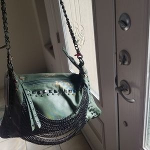 Vintage MMS Design Studio studded chain purse